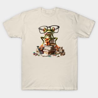 Happy Leap Day Teacher & Leap Into Reading 2024 T-Shirt